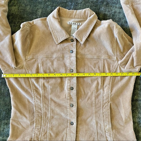 Vintage A.M.I. Tan Corduroy Jacket - Picture 9 of 11